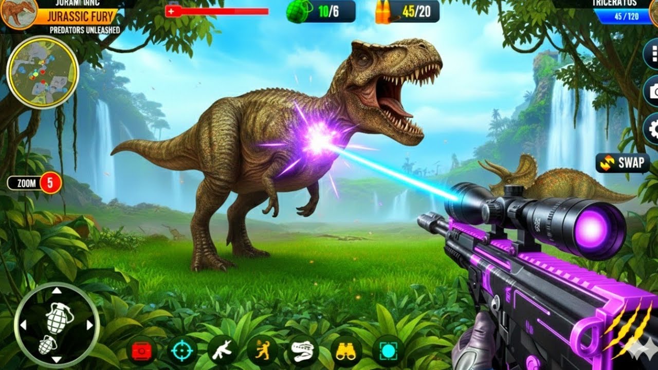 Wild Animal Hunter 3D: Epic Dinosaur Hunting Adventure 🦖|New 2026 Update Gameplay #5