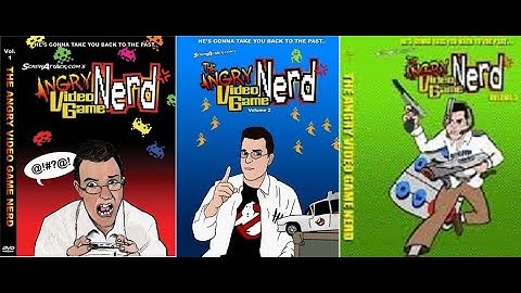 The Angry Video Game Nerd: Volumes 1-3 (2006-2008, DVDrip, 8-Disc Set)