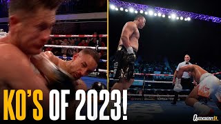 2023 KNOCKOUTS OF THE YEAR!