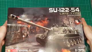 MiniArt 1/35 SU 122 54 Late - UNBOXING