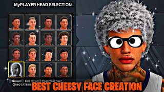 THE BEST CHEESY FACE CREATION ON NBA 2K23 🧀