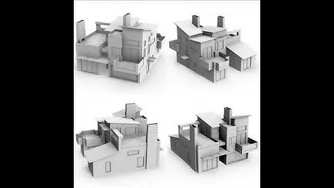 3D Model Six Modern Houses Review