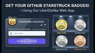 Built a Tinder-Style App for GitHub Projects (RepoSwipe) and get Starstruck GitHub Badge Instantly