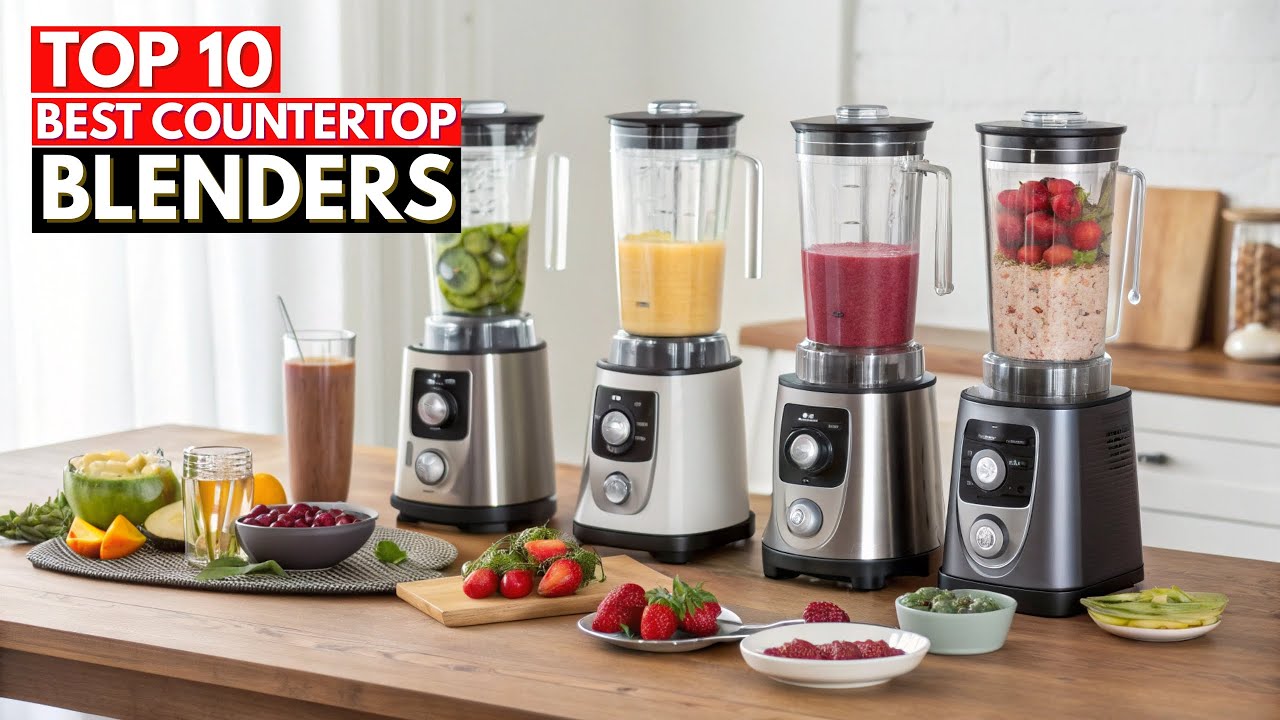 10 лучших настольных блендеров 2026 года | Мощные и доступные варианты