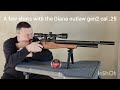 Diana outlaw gen2 cal .25