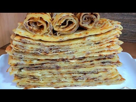 Забудьте все известные вам рецепты. Это самый вкусный рецепт. как легко раскатывать тесто.