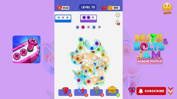 Unscrew It: Nuts & Bolts Jam - Level 72 - Gameplay walkthrough