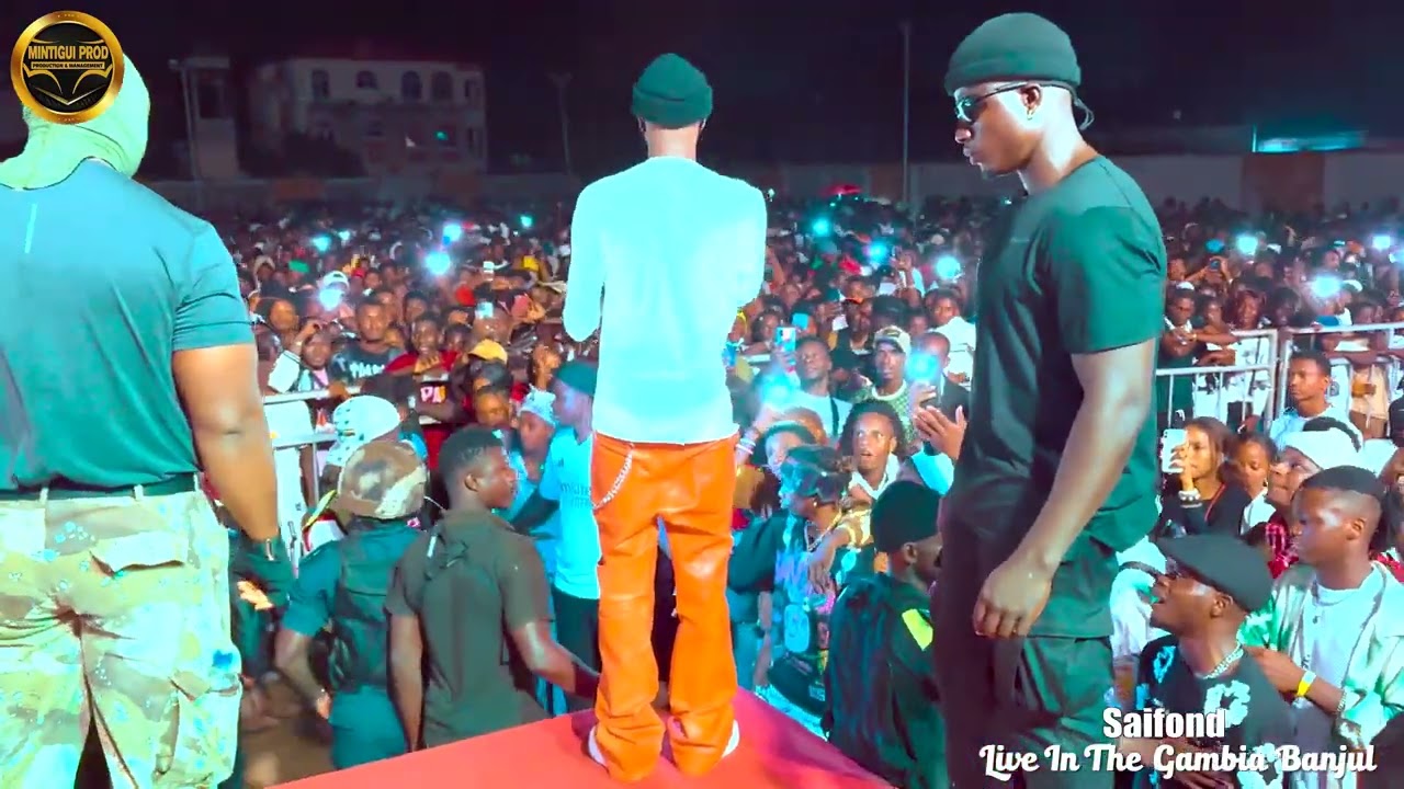 Performance Saifond en Gambia 2025 Rendez-vous le 7 juin au Casino de Paris