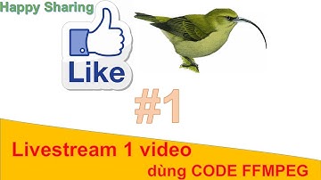 LiveStream đơn giản với Code FFMPEG phần 1- Happy Sharing