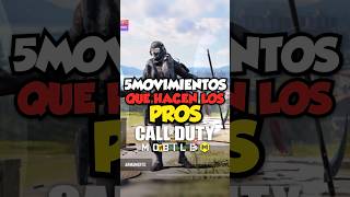 5 MOVIMIENTOS QUE USAN LOS PROS EN COD MOBILE