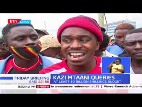 Kazi mtaani queries: Section of youth raise concerns and protest over selection process and payment