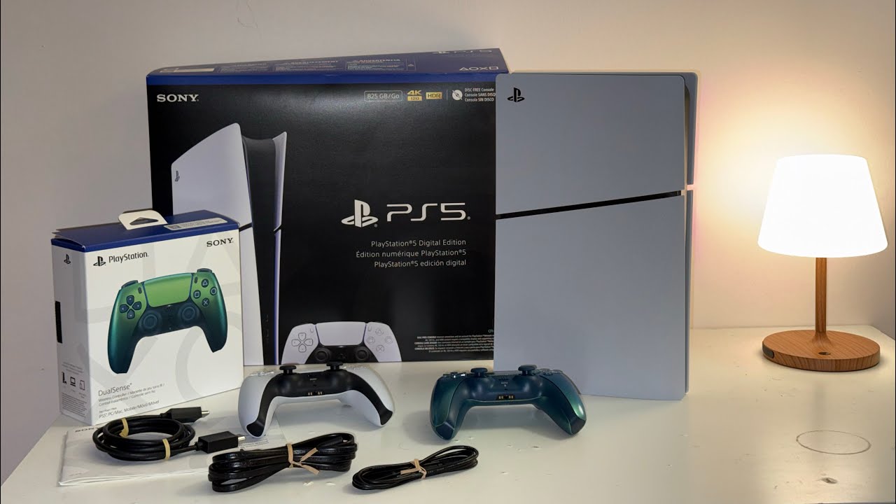 New PlayStation 5 Slim Digital Edition 825GB Console Unboxing 