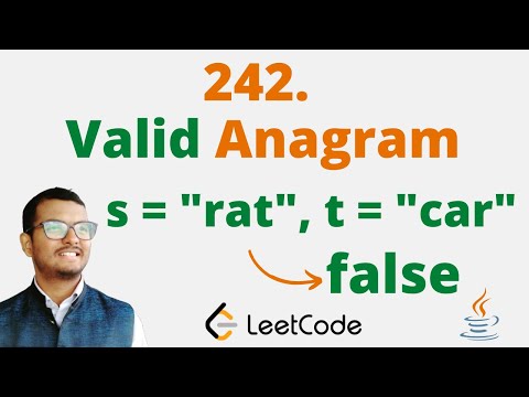 242. Valid Anagram || Java || Leetcode || Hindi