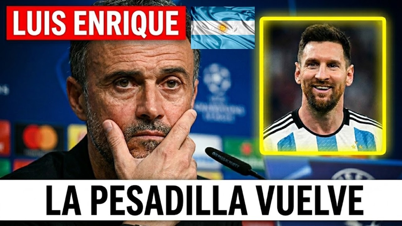 PRENSA MUNDIAL EXPLOTA TRAS LA IMPACTANTE PREDICCIÓN DE LUIS ENRIQUE SOBRE MESSI