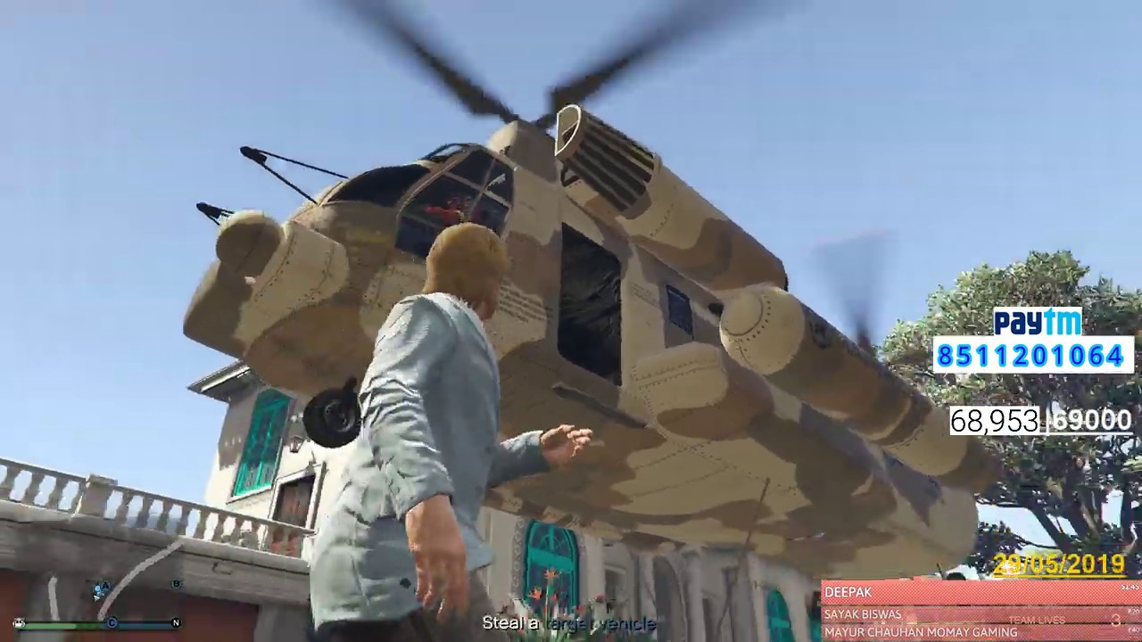 [Hindi] GTA 5 Live | Online Gameplay Livestream #5| Full masti