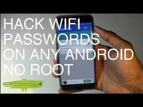 How to hack wifi password on any android no root...