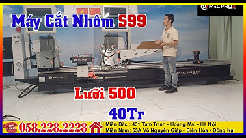 Máy cắt nhôm 2 đầu S99 lưỡi 500 bản cao cấp 2024