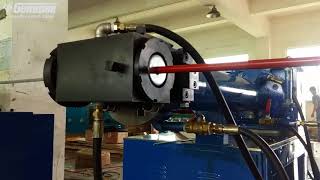 Silicone cable extrusion line