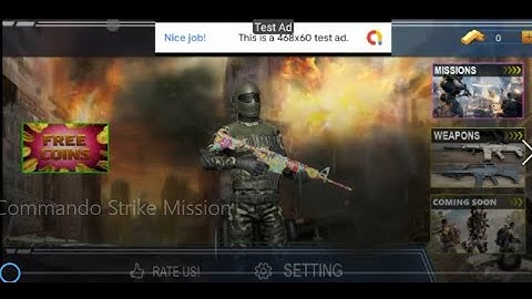 Commando Strike Mission - Unity3D FPS Shooting game