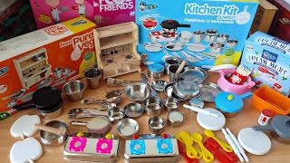 Miniature Cooking steel Kitchen set unboxing | Latest Kid&#39;s Cooking Set | Sunny Toys