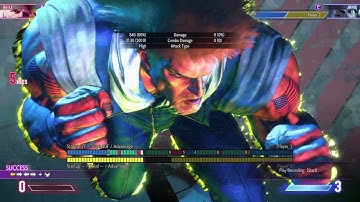 SF6 guile corner Combo