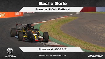 iRacing - 23S1 - Formula iR-04 - Formula 4 - Bathurst - SG
