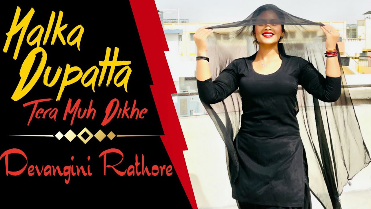 Halka Dupatta Tera Muh Dikhe  THM 8   Gurmeet Bhadana  Dance video Viral Haryanvi song Devangini