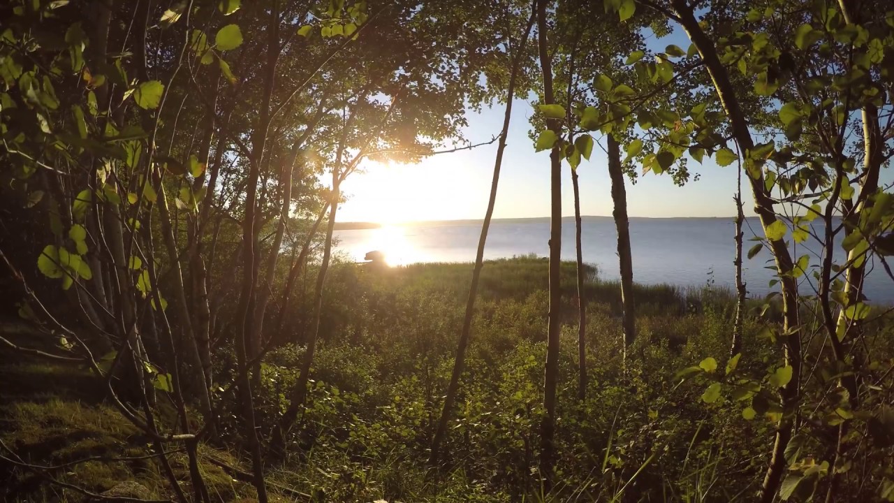 Sunset At Paradise Cove Resort On Whitefish Lake Alberta 2017 Youtube