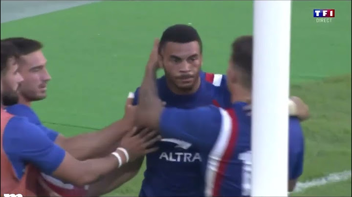 Les 5 essais du XV de France face au Japon. (2022)