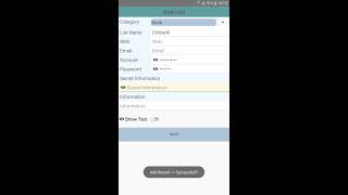 kpnPass Password Manager screenshot 1