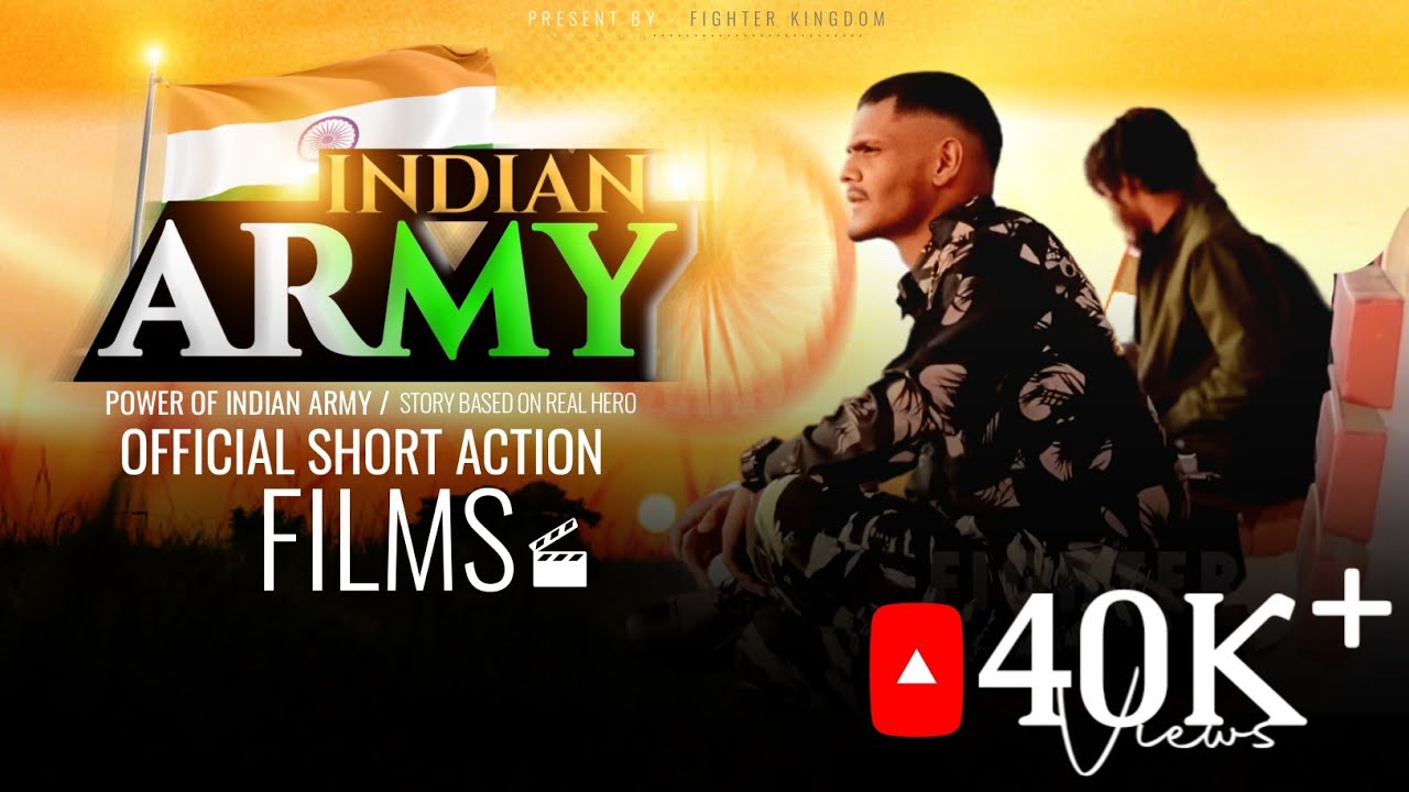 INDIAN ARMY NEW ACTION VIDEO/एक फौजी की कहानी 🇮🇳Short Film/INDIAN SOLDIER STORY/ BY FIGHTER KINGDOM