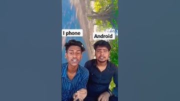 i phone vs Android mobile 📲 😂 #shorts #comedy #iphone #android