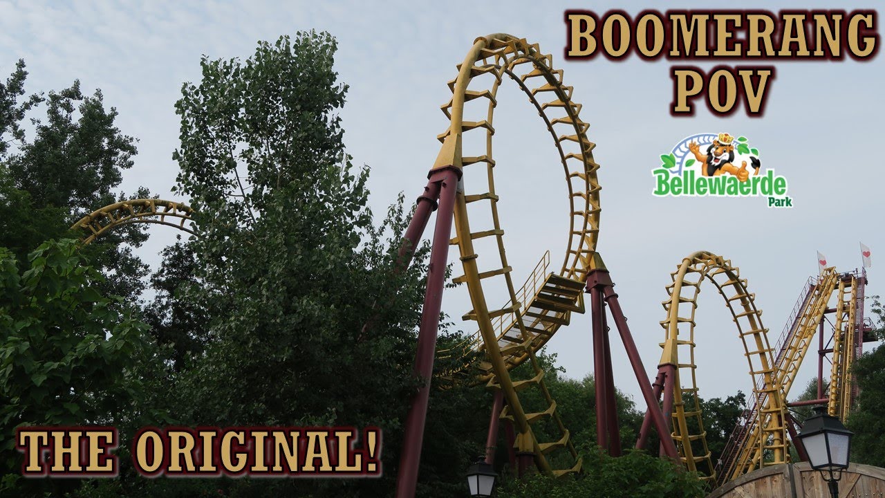 Boomerang POV (Back Row), Bellewaerde Vekoma's First Boomerang | Non-Copyright