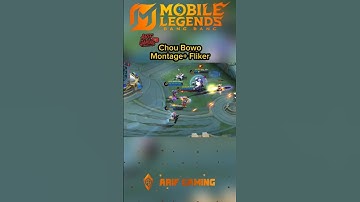 CHOU + FLICKER = PERFECTION | MLBB Shorts #mobilelegends #foryou #mlbb #choubestmoment #choumontage