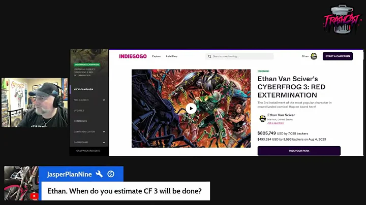 Another casual lie from Throat Goat Ethan Van Sciver