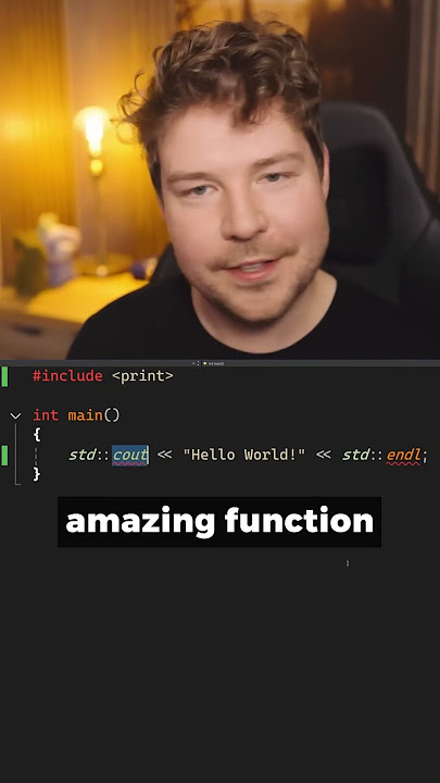 'Hello World' has CHANGED in C  !