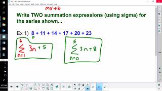 Pre Calc with Stats Unit 1 Day 4
