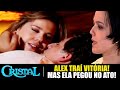 Alex Trai Vitória com Inocência | Resumo da Novela Cristal de Hoje