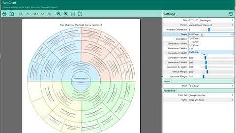 RootsMagic 8 Preview - Reports, Charts, Publish and Search
