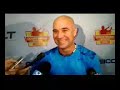 Andre Agassi meets the press in Portland for PowerShares Series tennis