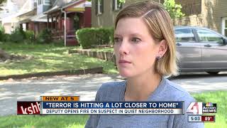 Shooting after Jackson County deputy tased by suspect rattles KCMO neighborhood