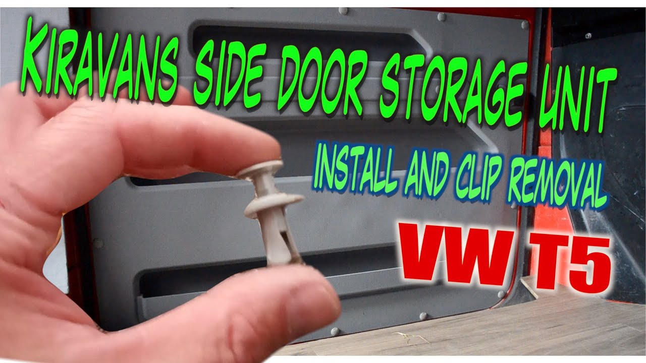 Kiravans Door Storage panel - How to - Fitting for campervan VW T6 Procab 