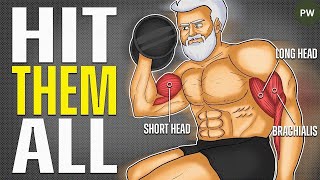 The ONLY 3 Dumbbell Exercises You Need for Bigger Biceps (men over 40)