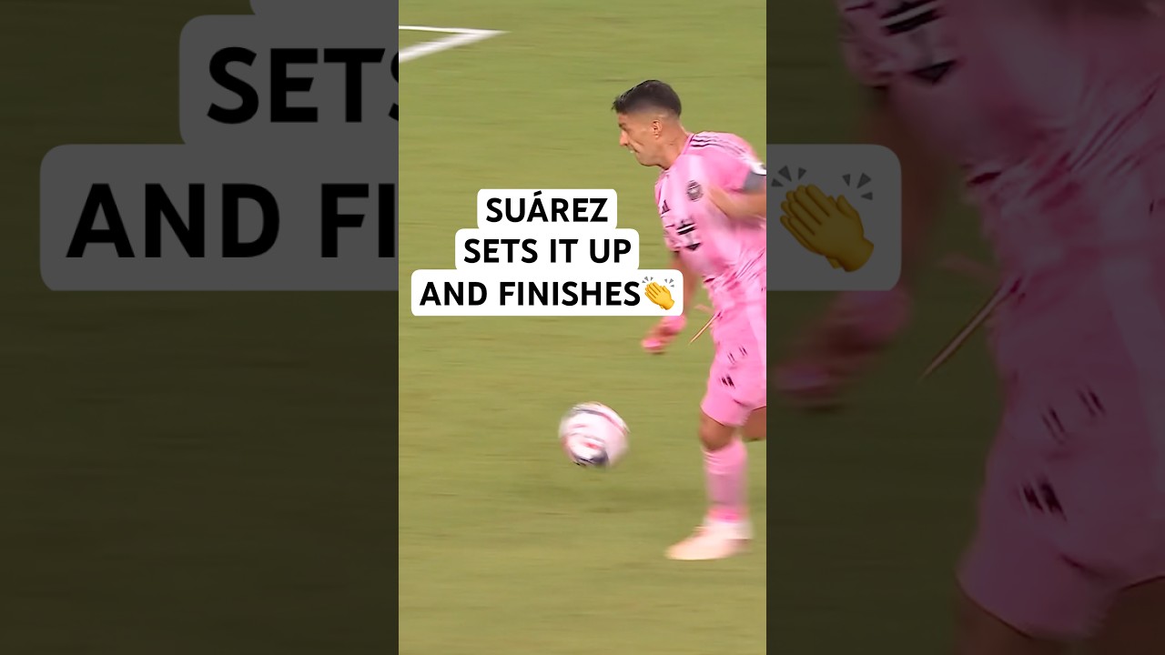 Luis Suárez has the VISION👀 bags a second goal!