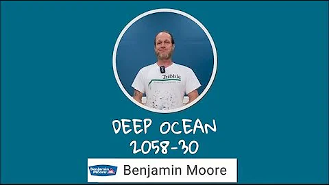 Deep Ocean 2058-30 by Benjamin Moore