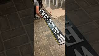 Effortless sign crafting guide #getcrocd #goforthehandful