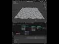 Blender Abstract terrian using geometery node