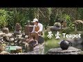 Handmade Wooden Teapot丨仿制一把紫檀西施壶丨4K UHD丨小喜XiaoXi丨Traditional Craft