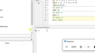 Operations on Matrices in MATLAB Part 3 | Computing Tools for Mathematics Lecture 4