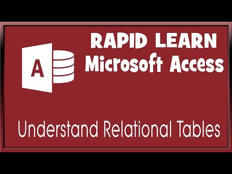 Rapid Learning | Understanding Relational Database Design | Microsoft Access Course